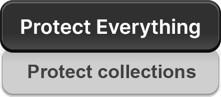 Protect step in the Tilkie app